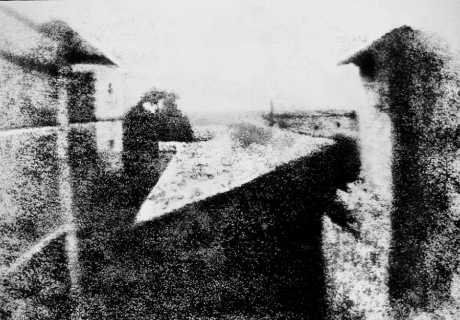 primeira fotografia do mundo registrada da janela de joseph nicephore niepce
