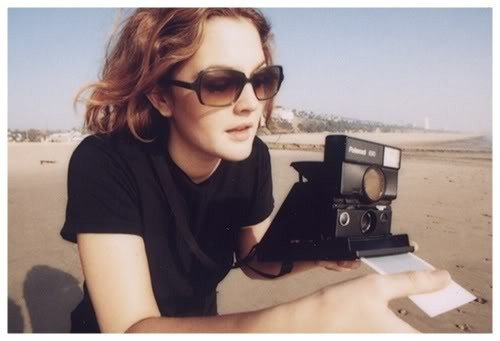 drew-barrymore-and-a-polaroid