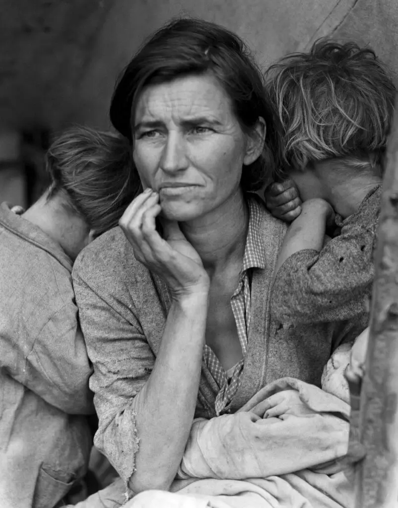 fotografia migrant mother de dorothea lange em 1936 que marcou a história da fotografia documental
